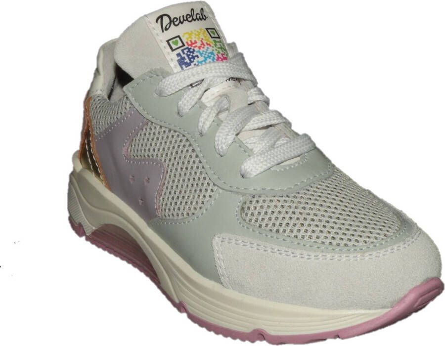 Develap Sneaker purple fantasy pastel kleuren Kleur Multi)