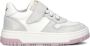 Develab 42872 Lage sneakers Leren Sneaker Meisjes Zilver - Thumbnail 1