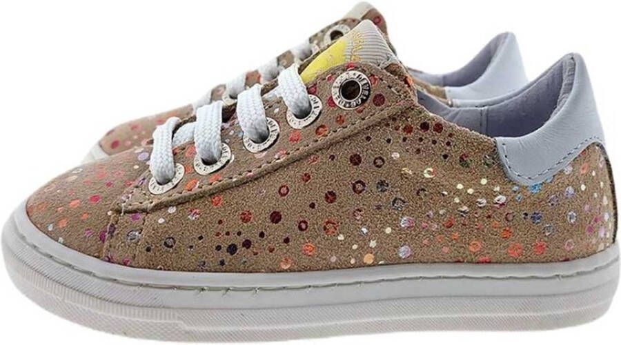 Develab 42876 299 Beige Combi Fantasy Lage sneakers