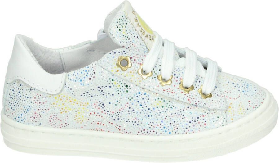 Develab 42878~~~~~~~~~~~~~~~~~~~~~~~~~ MeisjesLage schoenenKindersneakers Wit beige