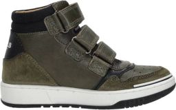 Develab 44307 Lage sneakers Leren Sneaker Jongens Kids Groen