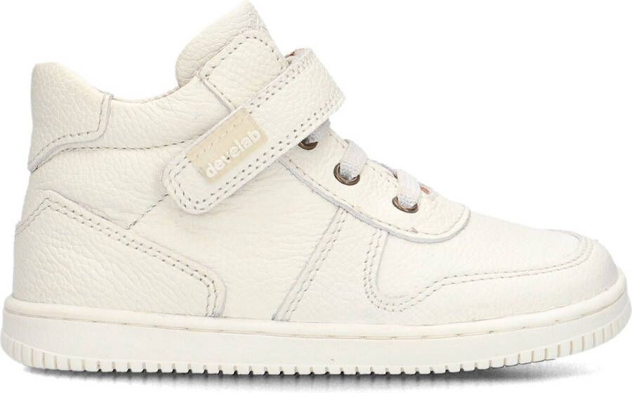 Develab suède sneakers wit Suede Effen 20