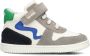 Develab 44311 Hoge sneakers Leren Sneaker Blauw - Thumbnail 1