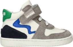 Develab 44311 Hoge sneakers Leren Sneaker Blauw