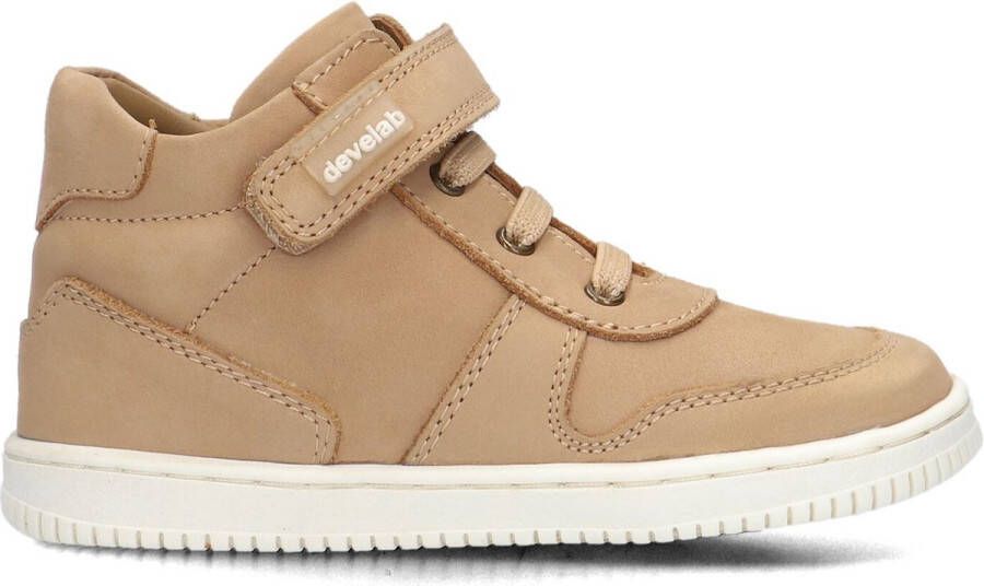 Develab 44331 Hoge sneakers Jongens Beige