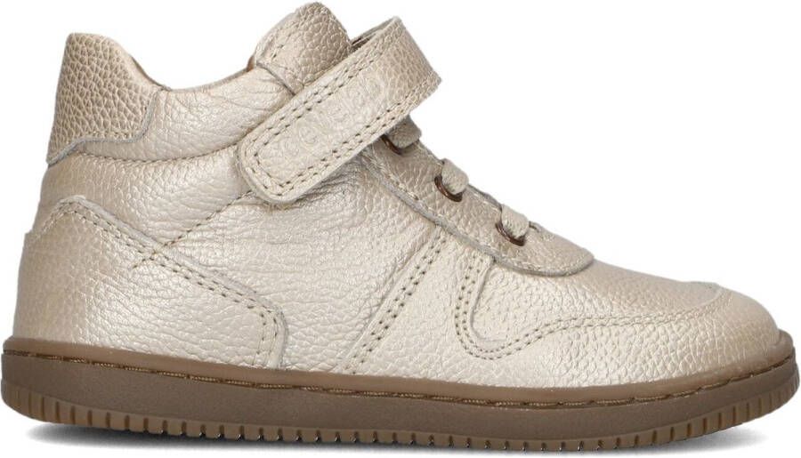 Develab 44333 Sneakers Unisex Leren Sneaker Goud