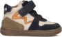 Develab 44343 Sneakers Leren Sneaker Unisex Blauw - Thumbnail 3