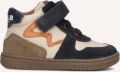 Develab 44343 Sneakers Unisex Leren Sneaker Blauw - Blauw