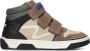 Develab 44353 Sneakers Jongens Leren Sneaker Taupe - Thumbnail 2