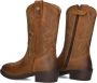 Develab 44374 Laarzen Leer Meisjes Cognac - Thumbnail 2