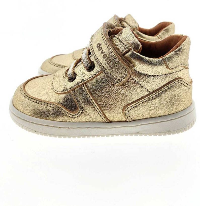 Develab 44386 firststep sneaker goud