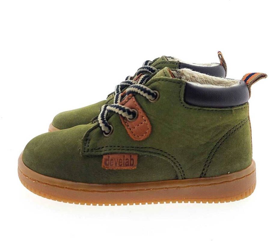 Develab 44403 Firststep boots kaki legergroen