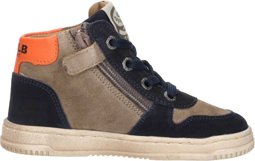 Develab Veterschoenen Hoog Veterschoenen Hoog Blauw