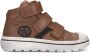Develab 45199 Sneakers Leren Sneaker Jongens Cognac - Thumbnail 2