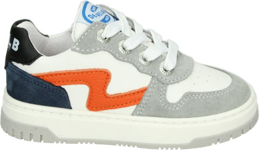 Develab 45241~~~~~~~~~~~~~~~~~~~~~~~~~ JongensLage schoenenKindersneakers Wit beige