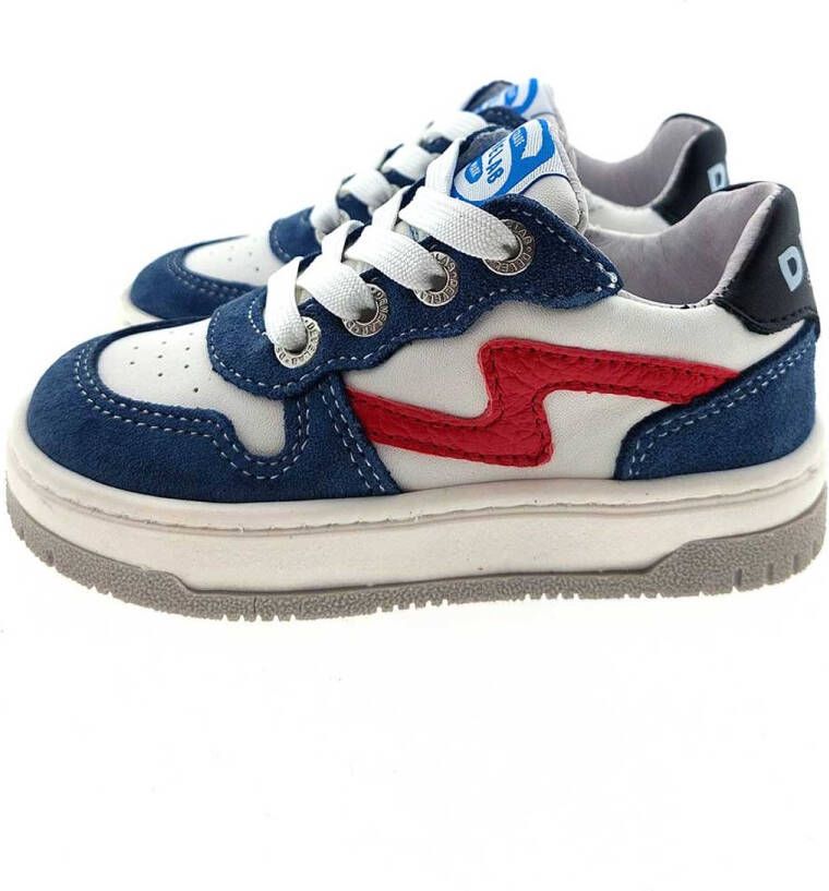 Develab 45241 sneaker blauw combi