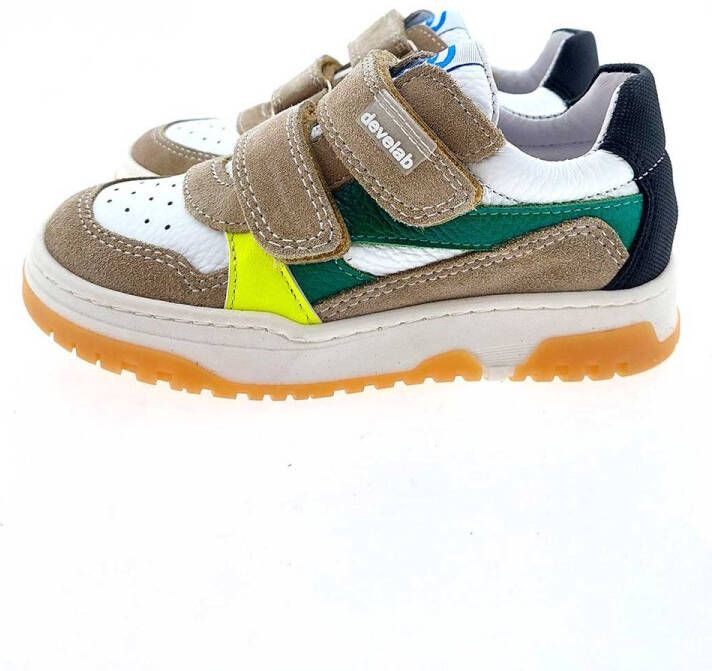 Develab 45269 sneaker beige combi