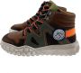 Develab 45687 Hoge sneakers Leren Sneaker Jongens Kids Cognac - Thumbnail 2