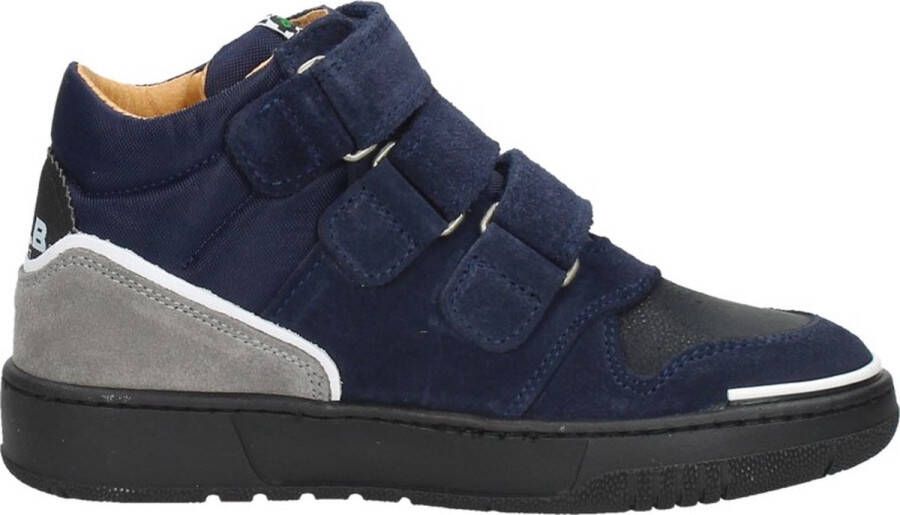 Develab 44307 Lage sneakers Leren Sneaker Jongens Kids Donkerblauw - Foto 15