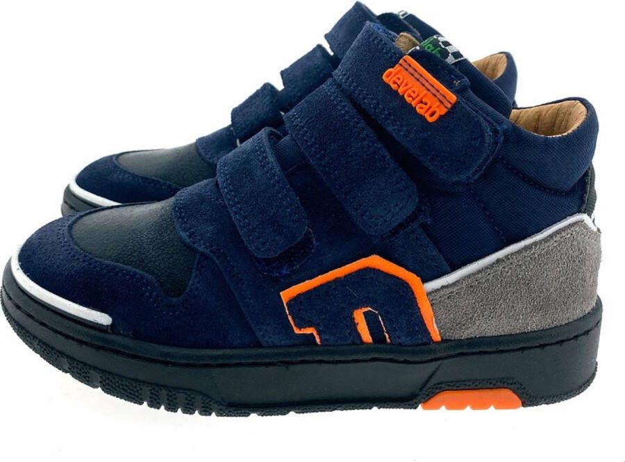 Develab 45707 sneaker boots blauw