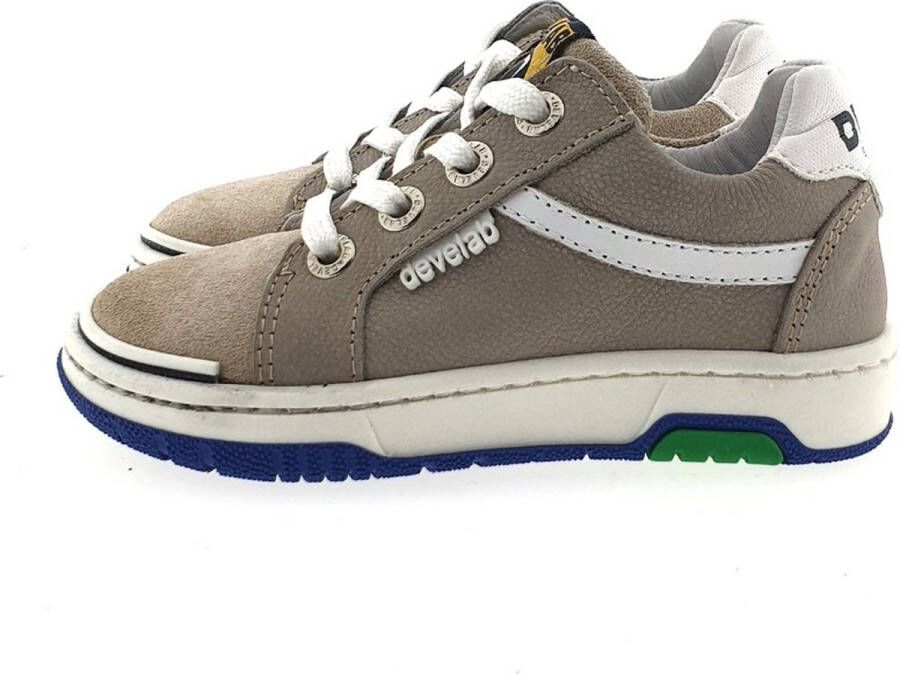 Develab 45753 Lage sneakers Leren Sneaker Jongens Beige - Foto 3