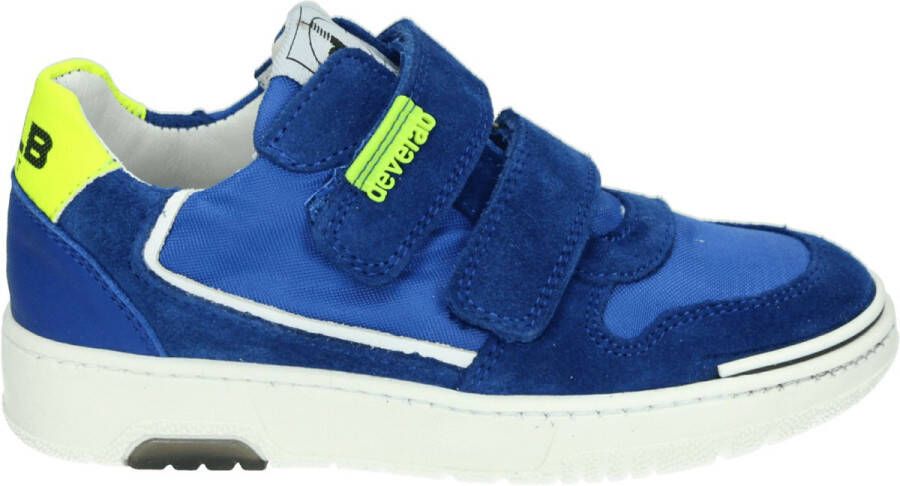 Develab suède sneakers blauw Jongens Suede Meerkleurig 27 - Foto 2