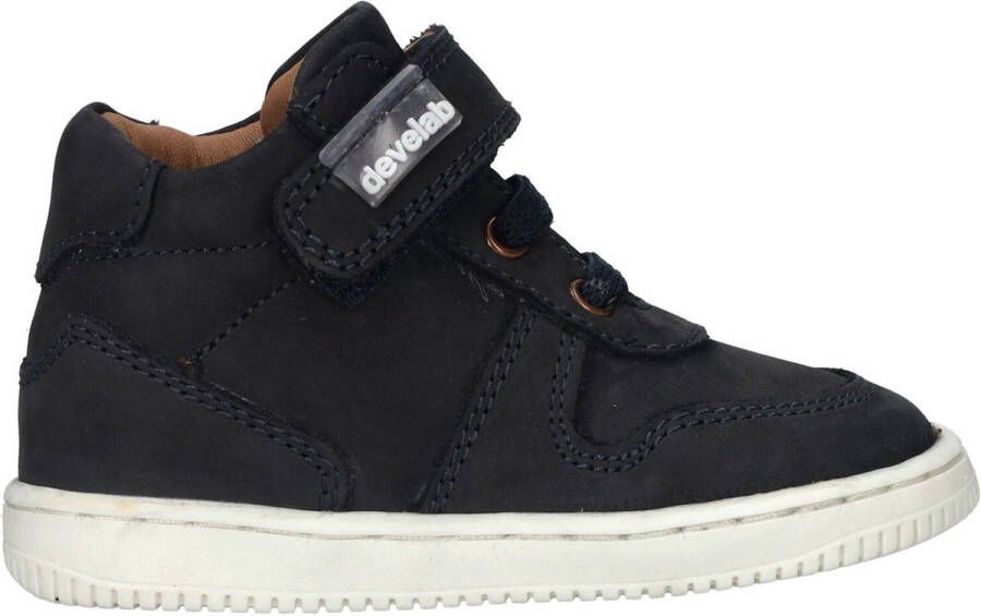 Develab 45831 634 Navy Nubuck Sneakers hoge-sneakers
