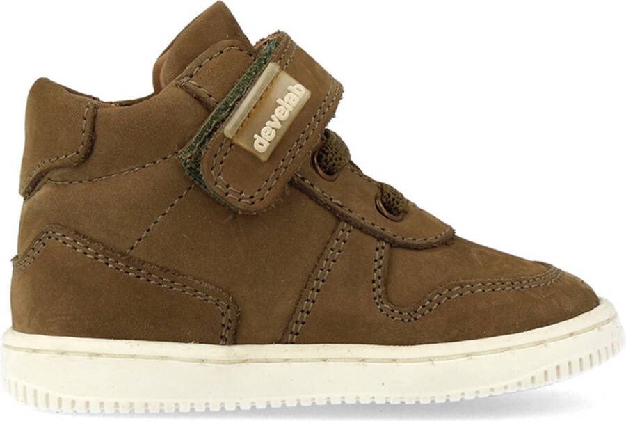 Develab 45831 554 Kaki Nubuck Sneakers hoge-sneakers - Foto 3