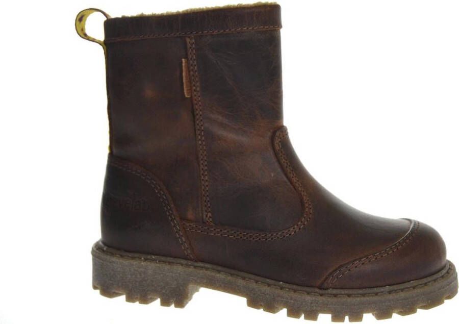 Develab 45877 Enkelboots Enkellaarsjes Jongens Cognac