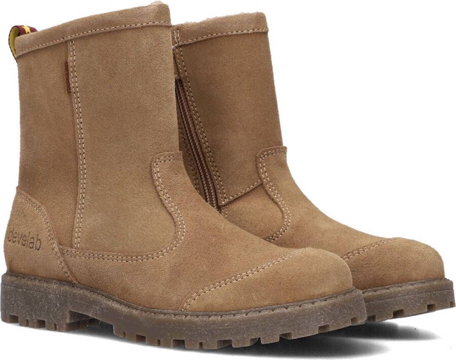 Develab 45877 Enkelboots Enkellaarsjes Jongens Kids Taupe