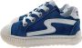 Develab 45957 693 Blue Combi Suede Lage sneakers - Thumbnail 1