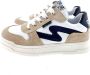 Develab 45987 Lage sneakers Leren Sneaker Meisjes Beige - Thumbnail 8