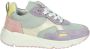 Develab 47018~~~~~~~~~~~~~~~~~~~~~~~~~ MeisjesLage schoenenKindersneakers Groen - Thumbnail 2