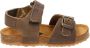 Develab 48195 leren sandalen kaki Groen Jongens Leer Effen 25 - Thumbnail 3
