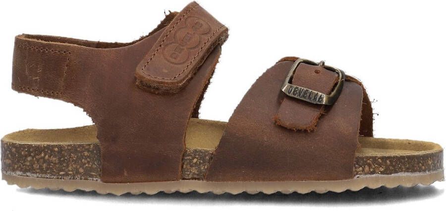 Develab leren sandalen cognac Bruin Jongens Leer Effen 26 - Foto 3
