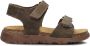 Develab 48399 Sandalen Unisex Bruin - Thumbnail 3