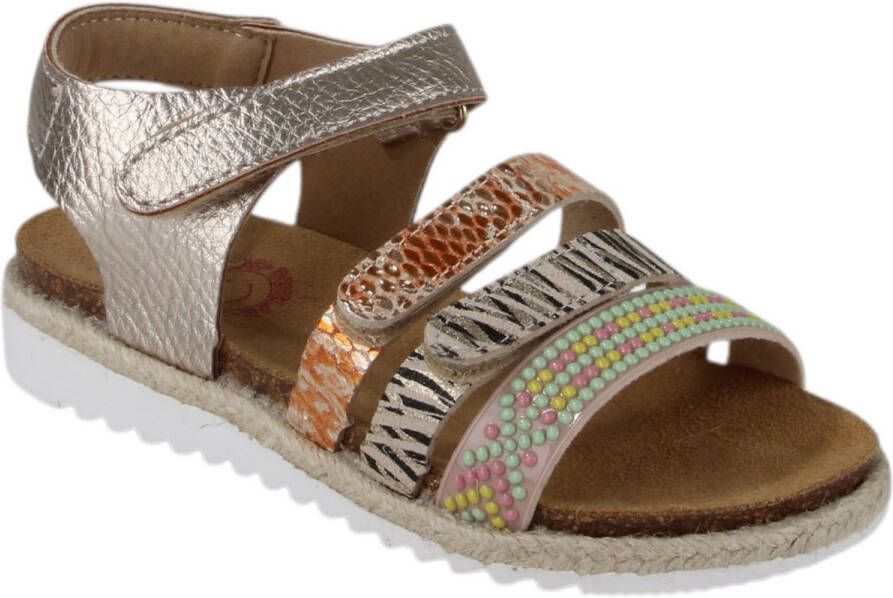 Develab Sandalen Sandalen Goudkleur