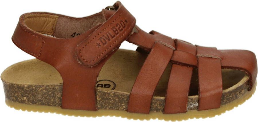 Develab 49001~~~~~~~~~~~~~~~~~~~~~~~~~ JongensSandalenKindersandalen Cognac