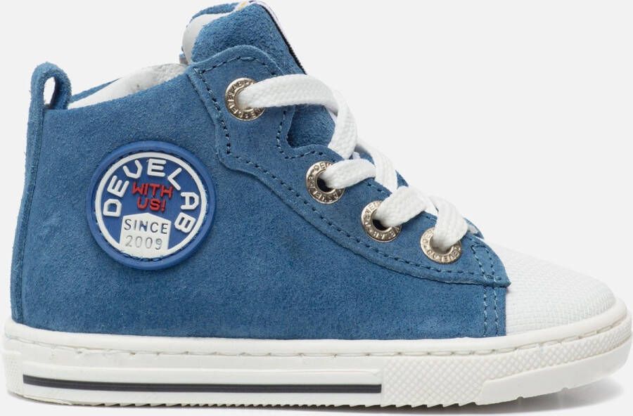 Develab 45005 623 Blue Suede Sneakers hoge sneakers - Foto 2