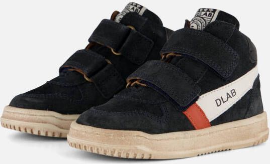 Develab 45149 636 Navy Waxed Klittenbandschoenen
