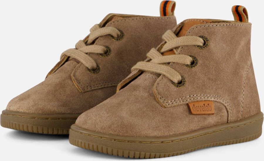 Develab Babyschoenen taupe Suede Kinderschoenen - Foto 2