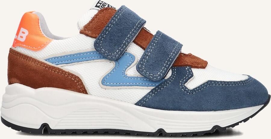 Develab Low Cut Sneakers blauw Suede Heren - Foto 2