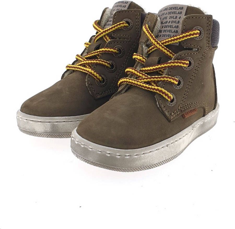 Develab Veterschoenen Hoog Veterschoenen Hoog groen - Foto 2
