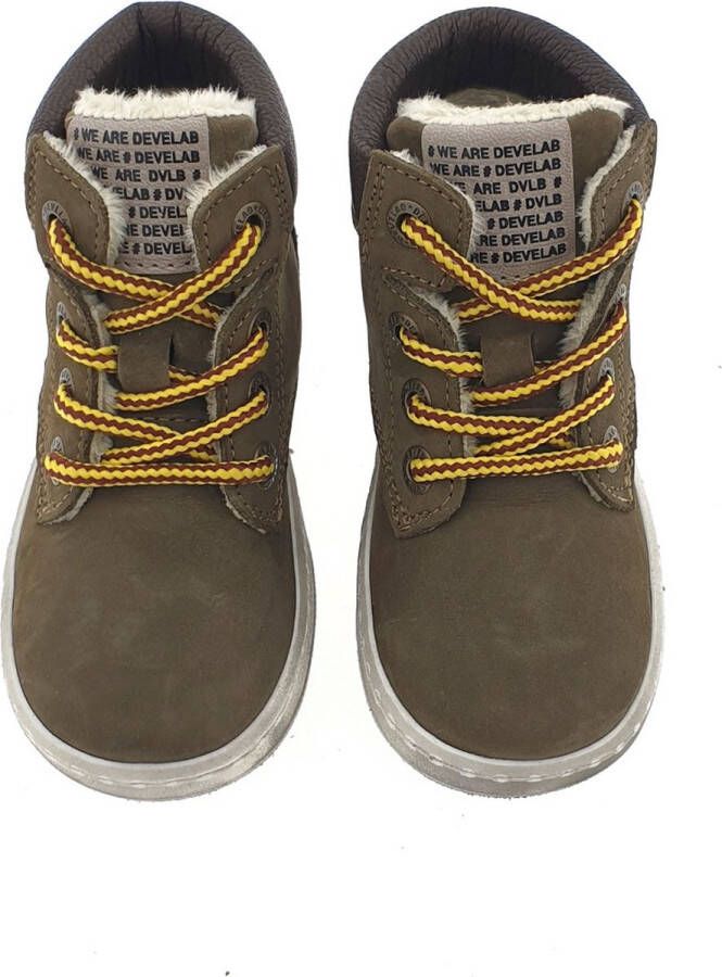 Develab Veterschoenen Hoog Veterschoenen Hoog groen - Foto 8