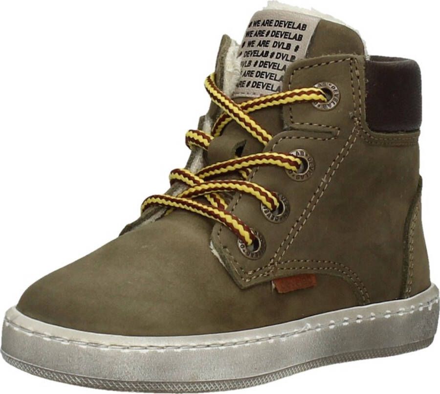 Develab Veterschoenen Hoog Veterschoenen Hoog groen - Foto 8