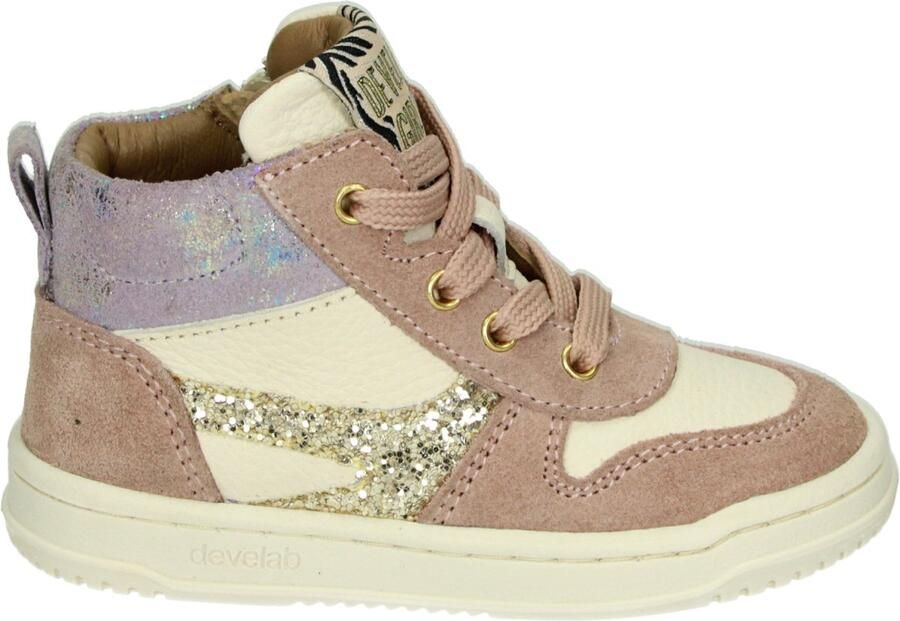 Develab 41922 Half-hoogMeisjesKindersneakers Roze