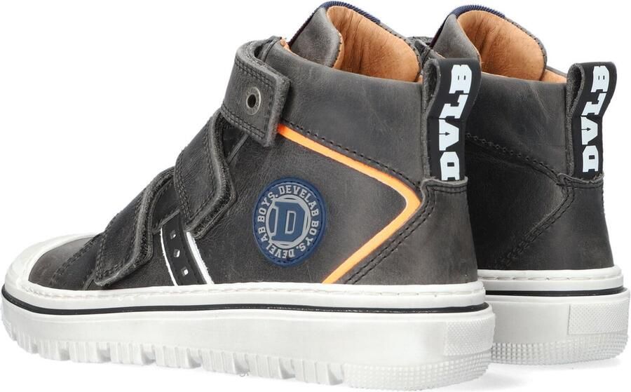 Develab 41935 Hoge sneakers Leren Sneaker Jongens Grijs - Foto 6