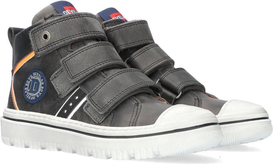 Develab 41935 Hoge sneakers Leren Sneaker Jongens Grijs - Foto 8