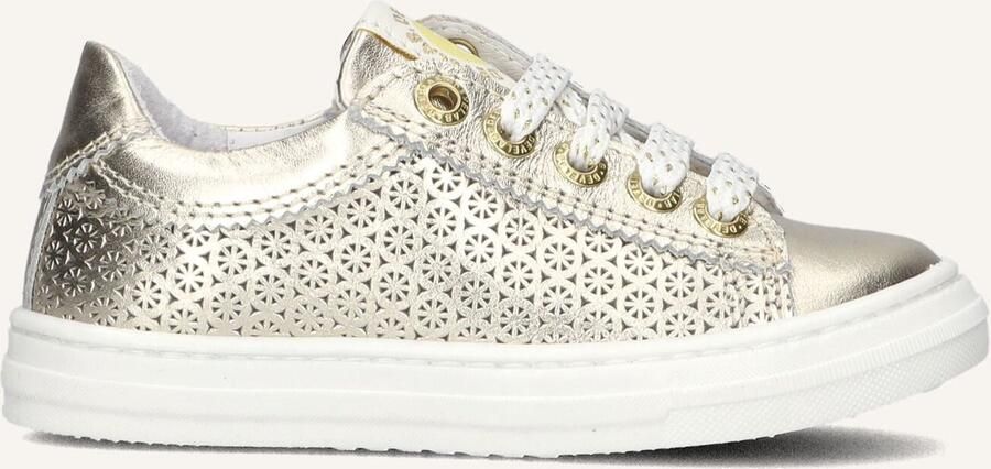Develab 42868 Lage sneakers Leren Sneaker Goud