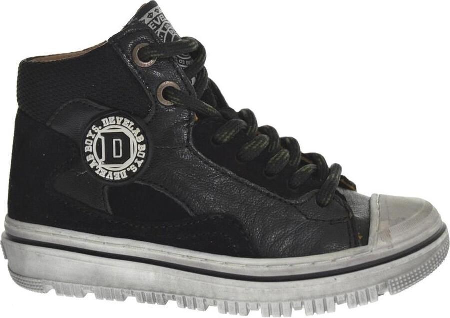 Develab 44301 927 Black Jongens Veterboot Zwart